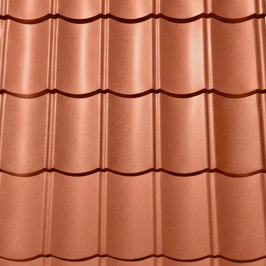 METROTILE Ln Štandard – červeno tehlová