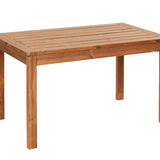 Drevené záhradné stoly