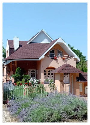 Asfaltový strešný šindeľ Katepal Mansion - červený