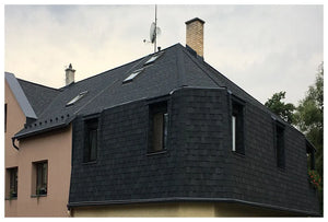 Asfaltový strešný šindeľ Katepal Mansion - šedý