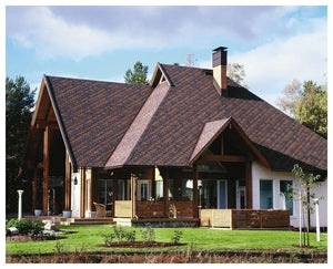 Asfaltový strešný šindeľ Katepal Rocky - medená hnedá