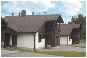 Asfaltový strešný šindeľ Katepal Rocky - medená hnedá