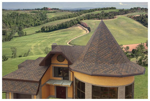 Asfaltový strešný šindeľ Katepal Rocky - medená hnedá