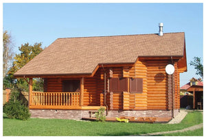 Asfaltový strešný šindeľ Katepal Rocky - púštna hnedá