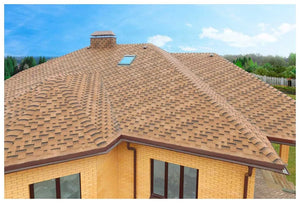 Asfaltový strešný šindeľ Katepal Rocky - púštna hnedá