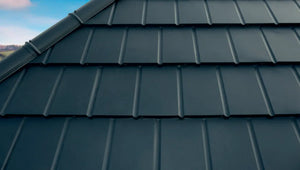 Maloformátová plechová krytina Metrotile Ln Panel - čierna hlboká (1 ks)