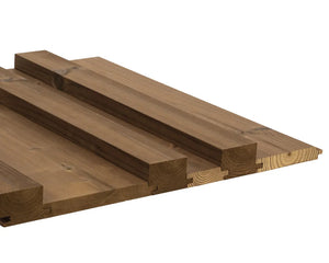 Drevený obklad Panel Systém 42x68 mm, 2 strany PD - ThermoWood®