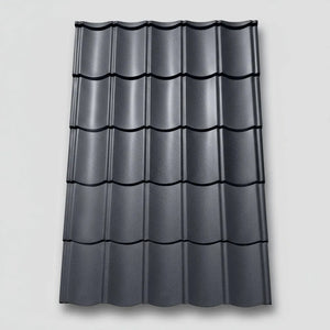 Maloformátová plechová krytina Metrotile Ln Štandard - čierna hlboká (1 ks)