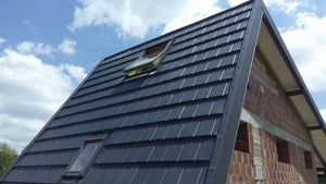 plech na strechu metrotile ln panel seda